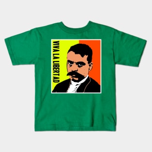 Zapata-Viva la Libertad Kids T-Shirt